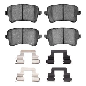 Audi S5 Brake Pads - Rear - R1 Concepts - Semi Met Pads - `08-`17